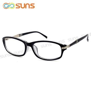 【SUNS】老花眼鏡 簡約優雅黑框 時尚新潮流精品老花眼鏡 佩戴舒適 閱讀眼鏡