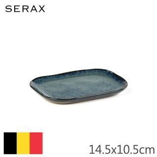 【SERAX】MERCI/N°3長方盤/14.5x10.5cm/藍灰(比利時米其林餐瓷家飾)