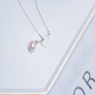【A.pearl】穿心 珍珠 項鍊(華麗高雅)