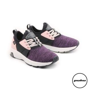 【PUHU 彪琥】防潑水輕量運動鞋-女款紫(100%MIT 防潑水 透氣 支撐)