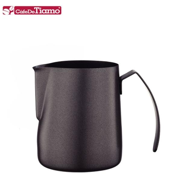 【Tiamo】0922鐵氟龍塗層不鏽鋼拉花杯-600cc(HC7072)
