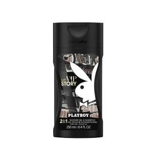 【PLAYBOY】大人物傳奇經典男性保濕香水2合1洗髮沐浴膠 250ml(專櫃公司貨)