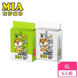 【MIA 咪芽】天然豌豆纖維豆腐貓砂6L*6入組(味道清淡不刺鼻)
