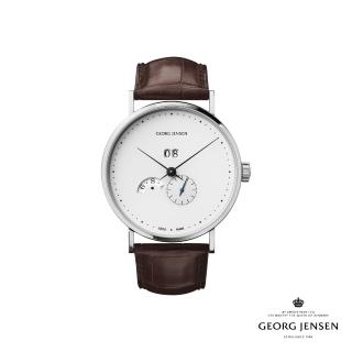 【Georg Jensen 官方旗艦店】KOPPEL GRANDE DATE 年曆自動機械錶 41mm(手錶 機械錶)