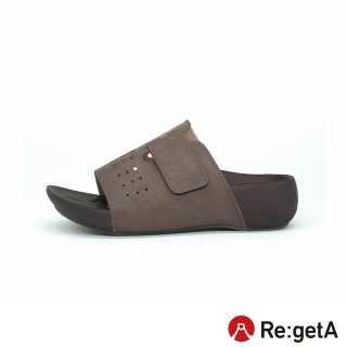 【RegettaCanoe】Re:getA Regetta涼鞋 室內鞋 拖鞋R-69(Gray-灰色)