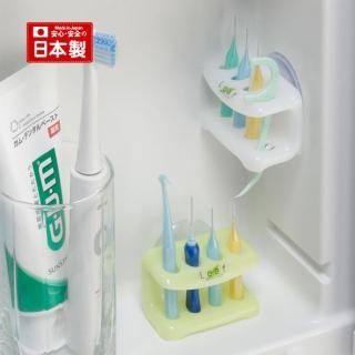 【寶盒百貨】日本製 綠葉牙間刷架 吸盤式設計 齒間刷(日本製 綠葉牙間刷架 吸盤式設計 齒間刷)