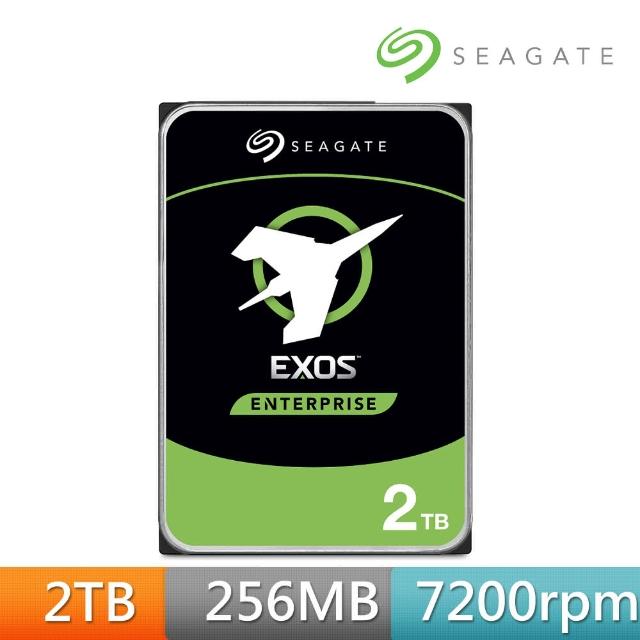 【SEAGATE 希捷】EXOS 2TB 3.5吋 7200轉 企業級內接硬碟(ST2000NM000B)