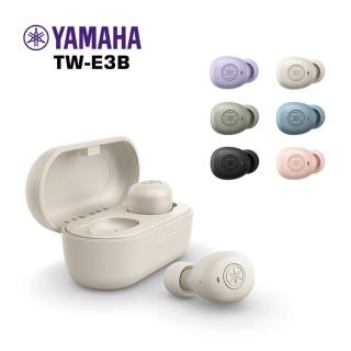 【YAMAHA 山葉音樂】TW-E3B 真無線藍牙耳機 耳道式耳機(藍牙耳機)