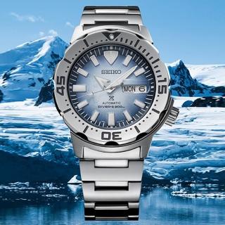 【SEIKO 精工】PROSPEX系列 愛海洋 冰島企鵝腳印 機械腕錶 SK044 母親節 禮物(SRPG57K1/4R36-11C0H)