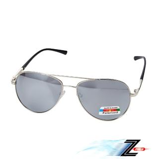 【Z-POLS】日韓流行潮牌版型 頂級REVO電鍍水銀黑Polarized寶麗來偏光 抗UV400太陽眼鏡(流行偏光太陽眼鏡)