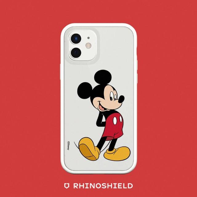 【RHINOSHIELD 犀牛盾】iPhone 11/11 Pro/Max Mod NX邊框背蓋手機殼/米奇系列-來！米奇站好(迪士尼)