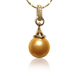【小樂珠寶】保值稀有天然南洋珠海水珠項鍊(打造名模風範)