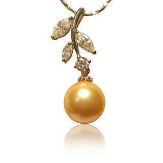 【小樂珠寶】稀有可保值天然南洋珠海水珠項鍊(海水珠日本珠專賣)