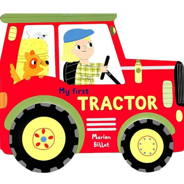 【Song Baby】My First Tractor 農場拖拉機-開工!(輪子轉轉硬頁書)