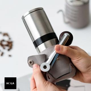 【HOLA】丹麥PO手動式不銹鋼研磨咖啡器2.0灰