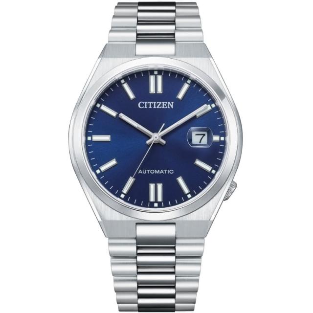 【CITIZEN 星辰】Mechanical系列 40小時動力儲存 機械腕錶 母親節 禮物(NJ0150-81L)