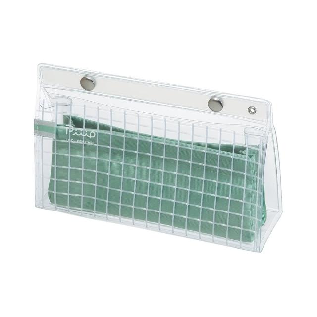 【KOKUYO】PiiiP小物雜貨透明收納包(草綠)