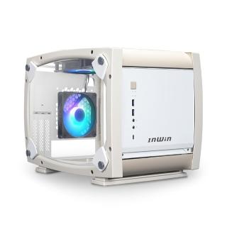 【InWin 迎廣】EXPLORER 迷你型機殼-骨白_DIY版(1ACFBA--000010)