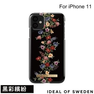 【iDeal Of Sweden】iPhone 11 6.1吋 北歐時尚瑞典流行手機殼(黑彩繽紛)