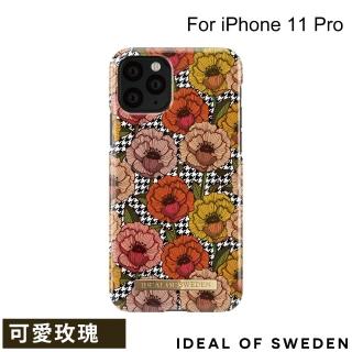 【iDeal Of Sweden】iPhone 11 Pro 5.8吋 北歐時尚瑞典流行手機殼(可愛玫瑰)