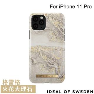 【iDeal Of Sweden】iPhone 11 Pro 5.8吋 北歐時尚瑞典流行手機殼(格雷格火花大理石)