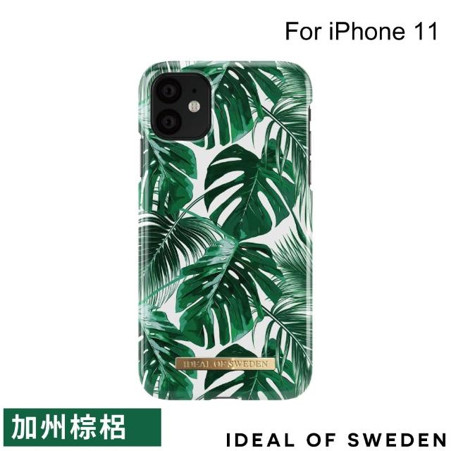【iDeal Of Sweden】iPhone 11 6.1吋 北歐時尚瑞典流行手機殼(加州棕梠)