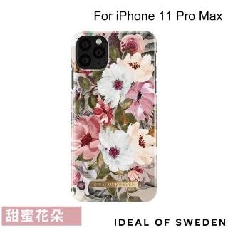 【iDeal Of Sweden】iPhone 11 Pro Max 6.5吋 北歐時尚瑞典流行手機殼(甜蜜花朵)