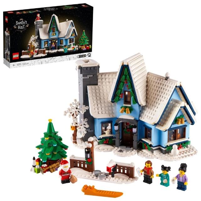 【LEGO 樂高】Icons 10293 聖誕老人來訪(薑餅屋 模型)