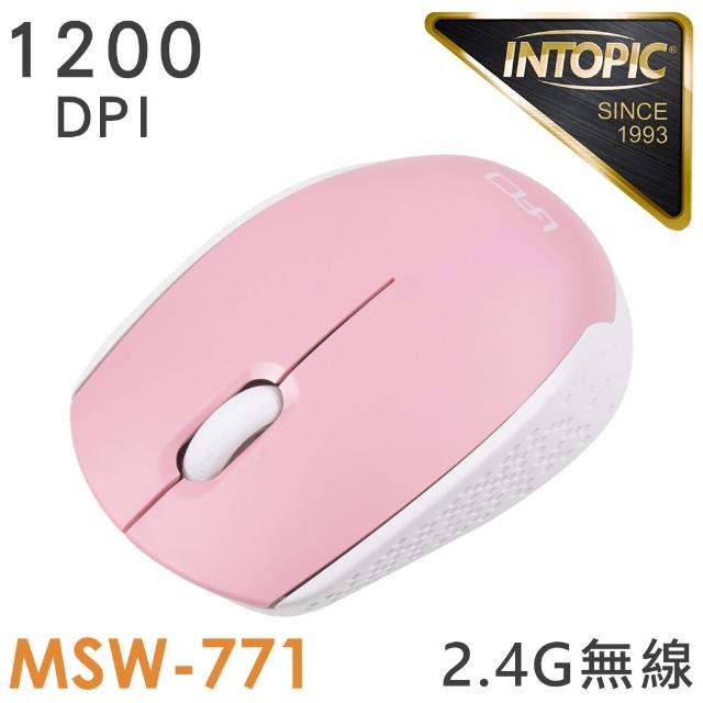 【INTOPIC】MSW-771 飛碟 無線滑鼠(2.4GHz)