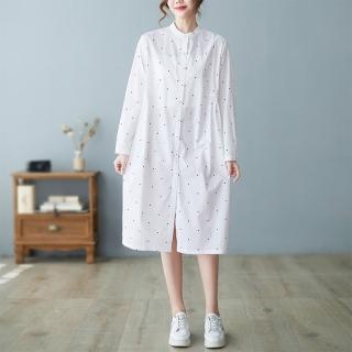 【Pure 衣櫃】日系簡約中長版舒適連身裙(氣質/修身/百搭/KDD-6211A)