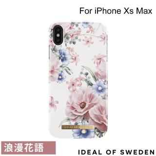 【iDeal Of Sweden】iPhone Xs Max 6.5吋 北歐時尚瑞典流行手機殼(浪漫花語)
