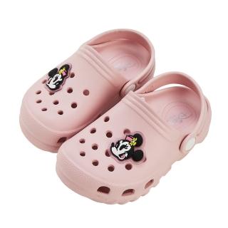 【Disney 迪士尼】迪士尼童鞋 米妮 立體造型防水洞洞涼鞋-粉(MIT台灣在地工廠製造)