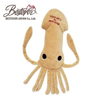 【DOCKY PET+】Bestever 大王魷魚寵物玩具(可愛造型寵物玩具有兩種聲響適合拍照裝飾)