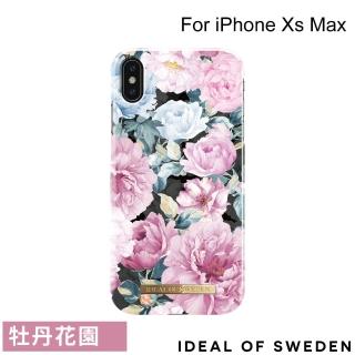 【iDeal Of Sweden】iPhone Xs Max 6.5吋 北歐時尚瑞典流行手機殼(牡丹花園)