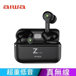 【aiwa 日本愛華】真無線藍牙耳機 AT-X80Z 黑/白(立體聲 長效 低音表現 藍芽耳機 耳機 無線)