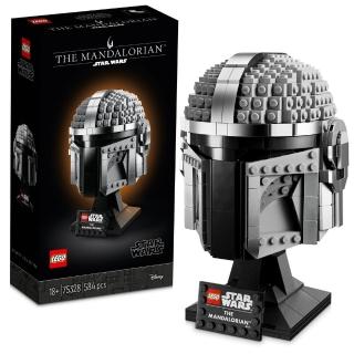 【LEGO 樂高】星際大戰系列 75328 The Mandalorian Helmet(星戰 頭盔)