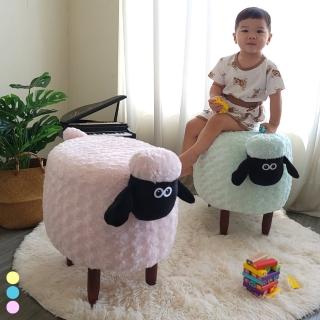 【BN-Home】小羊羊可愛兒童單人布沙發(兒童沙發/實木/成長椅/單人沙發)