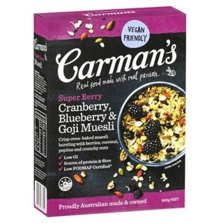 【澳洲Carmans】綜合莓果穀物燕麥片(500g/盒)
