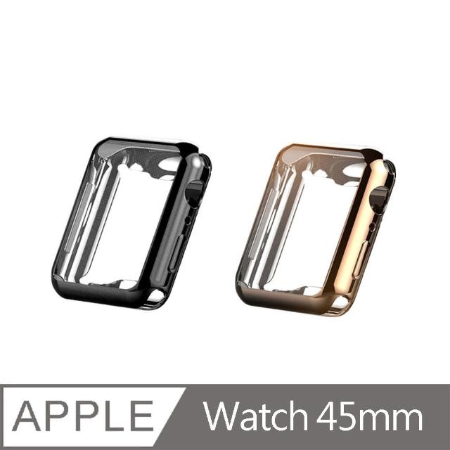【JPB】Apple Watch 45mm 全包電鍍 防摔保護殼