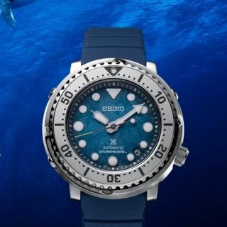 【SEIKO 精工】PROSPEX系列 愛海洋 南極企鵝悠游 機械腕錶 禮物推薦 畢業禮物(SRPH77K1/4R35-04Z0G)