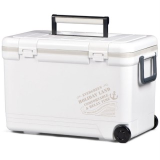 【SHINWA 伸和】日本製 HOLIDAY CBX-27L冰箱 #白色(#露營用品#戶外露營釣魚冰箱#保冷行動冰箱#烤肉冰桶)