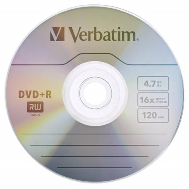 【Verbatim 威寶】AZO 銀雀版 16X DVD+R 4.7GB 燒錄片(50片)