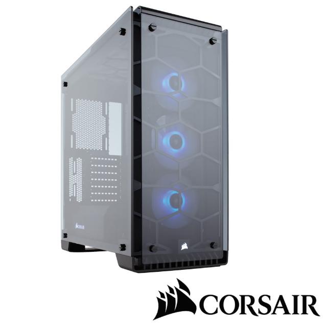 【CORSAIR 海盜船】570X RGB電腦機殼-黑