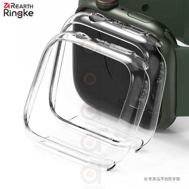 【Ringke】Apple Watch Series 7 41mm / 45mm Slim 輕薄手錶保護殼 透明－2入(Rearth 保護殼)