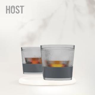 【HOST】美國威士忌杯系列冷卻杯 消光黑 2入 2560