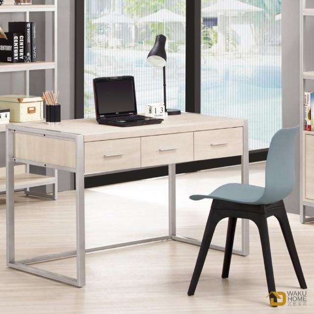 【WAKUHOME 瓦酷家具】Camilla4尺三抽書桌-不含椅 A002-394-4