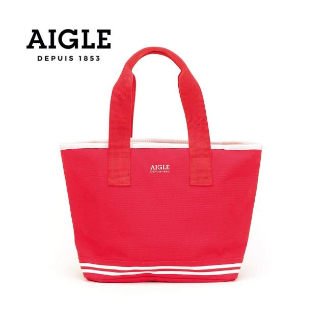 【AIGLE】優惠商品  休閒托特包(AG-FI421A015 朱紅)