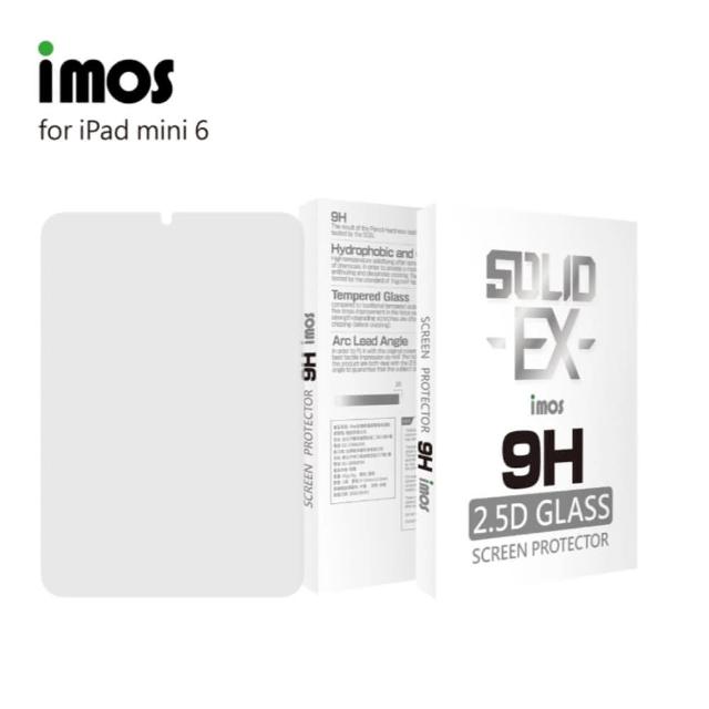 【iMos】APPLE iPad mini 6 8.3吋 霧面玻璃手感保護貼(9H強化)