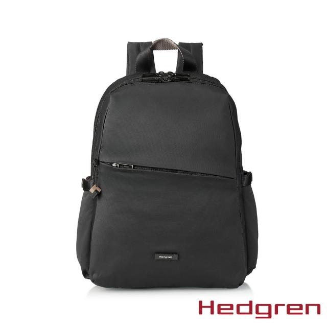 【Hedgren】NOVA系列 13吋雙側袋 後背包(黑色)
