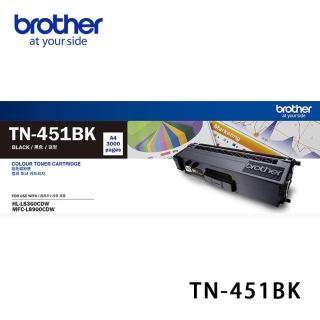 【brother】TN-451BK 原廠黑色碳粉匣(適用：HL-L8360CDW、MFC-L8900CDW)